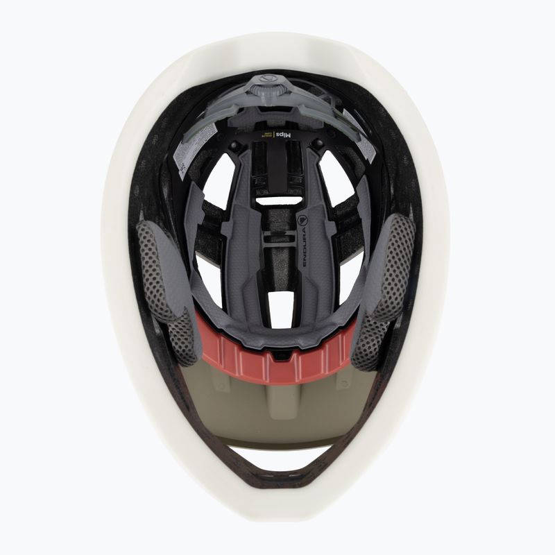 Каска за велосипед Endura Singletrack Full Face MIPS туид зелена 5