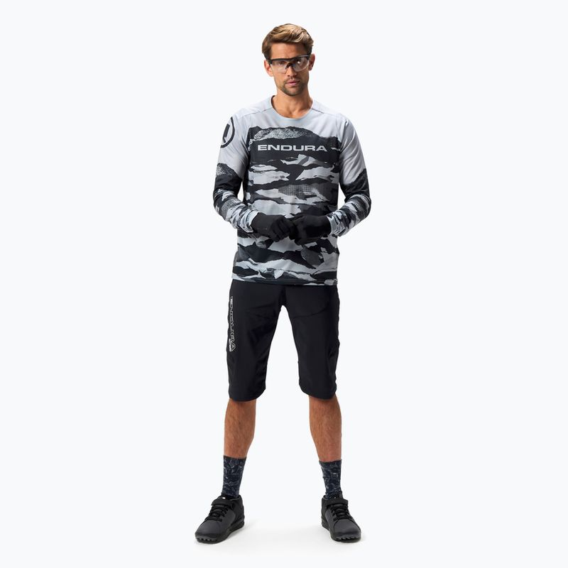 Endura Mountain Camo Ltd колоездачен дълъг ръкав черен 2