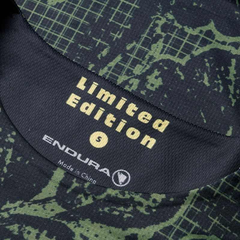 Дамски колоездачен екип с дълъг ръкав Endura Floral Ltd W black 6