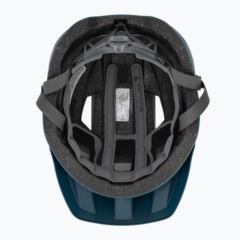 Детска велосипедна каска Endura Hummvee Youth barra blue 5