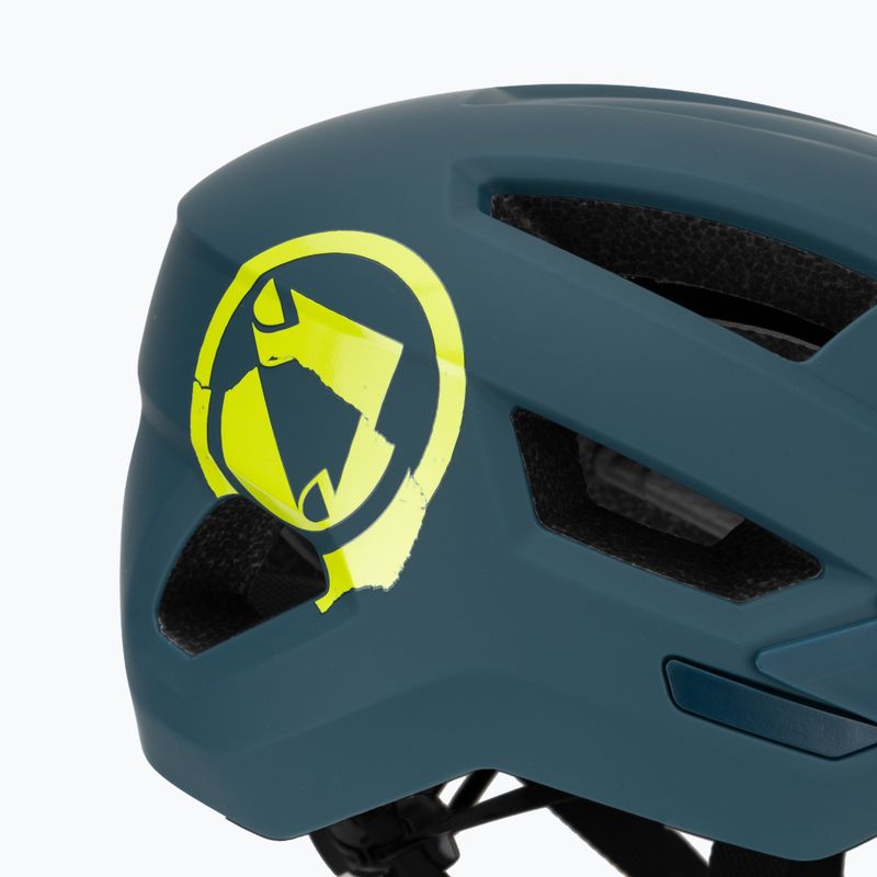 Детска велосипедна каска Endura Hummvee Youth barra blue 8