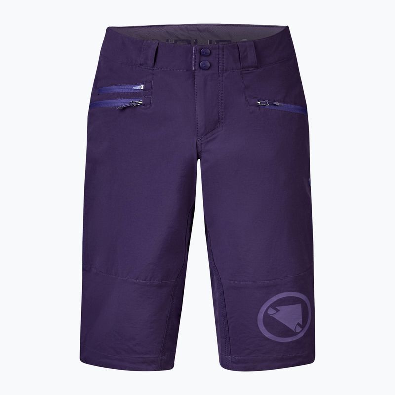 Дамски къси панталони за колоездене Endura Singletrack II Short W bramble