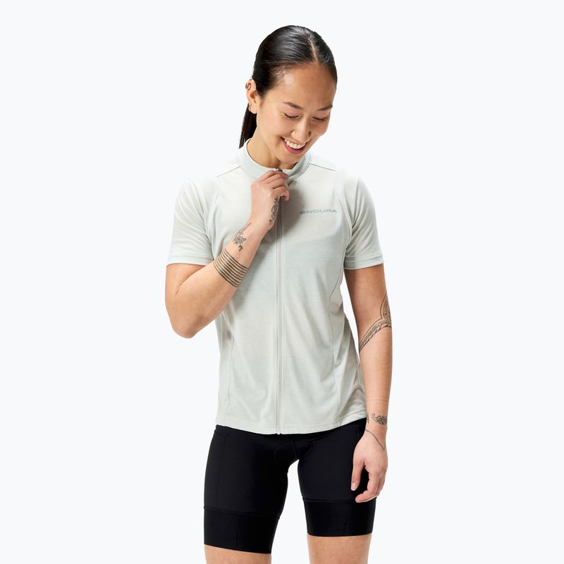 Дамско колоездачно трико Endura Loop Zipped mains grey