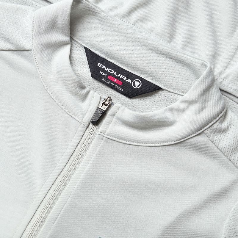 Дамско колоездачно трико Endura Loop Zipped mains grey 6