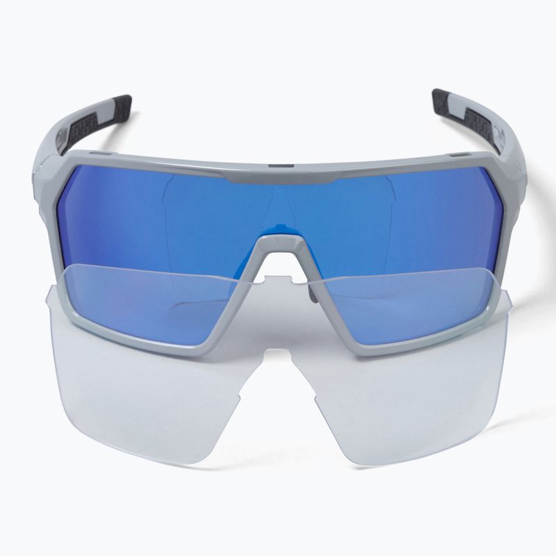 Слънчеви очила Endura Singletrack dreich grey/blue revo smoke/clear silver flash mirror 6