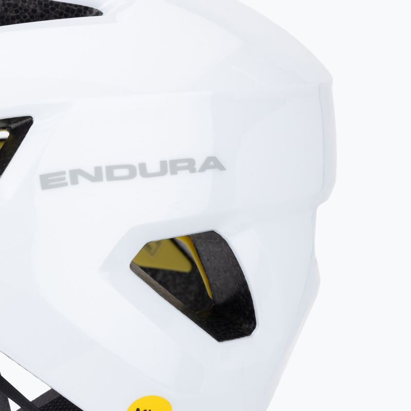 Велосипедна каска Endura Hummvee MIPS бяла 7