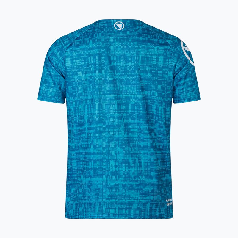 Мъжко колоездачно трико Endura Grid Ltd Printed atlantic 5