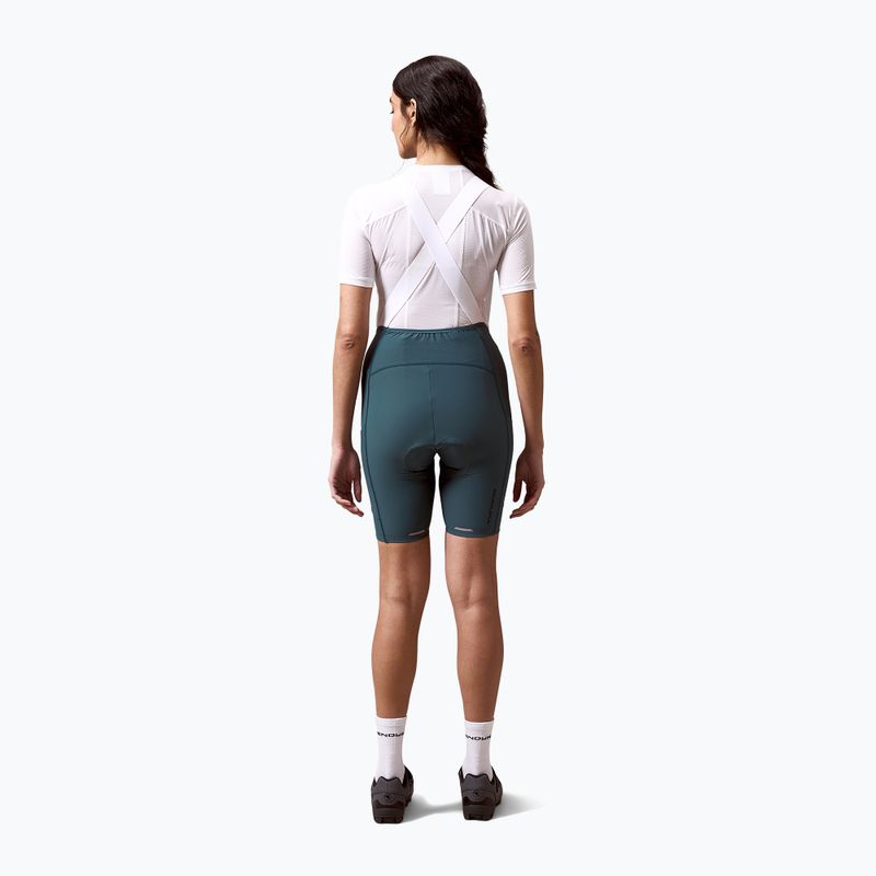 Дамски шорти за колоездене Endura Loop Bibshort teal 4