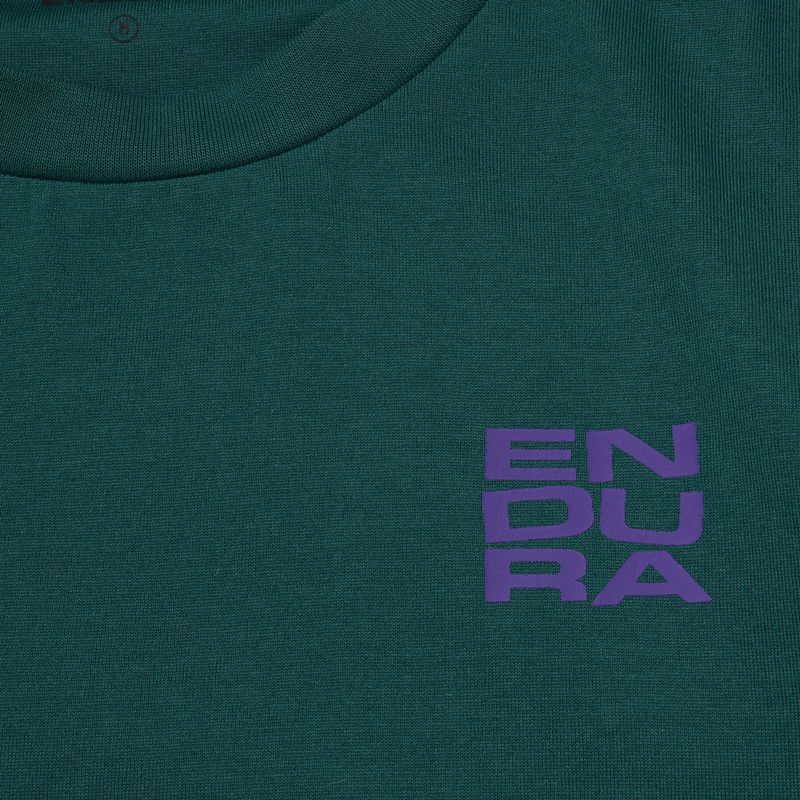 Тениска Endura Stacked Logo Graphic в цвят тюркоаз 2