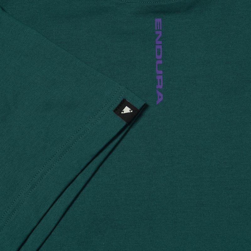 Тениска Endura Stacked Logo Graphic в цвят тюркоаз 3