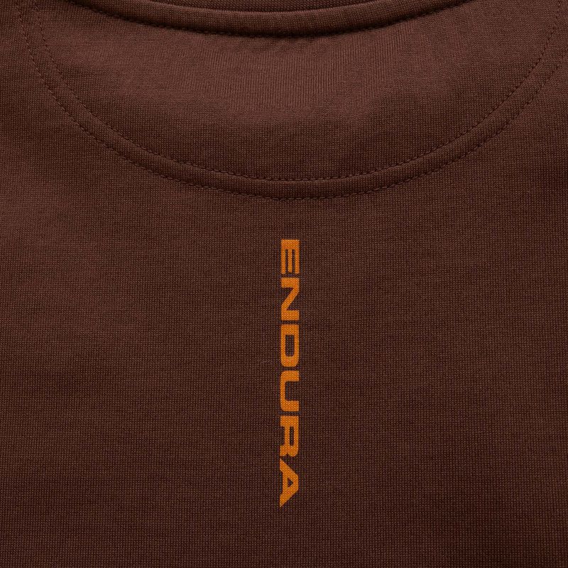 Тениска за колоездене Endura Icon Logo Graphic Tee end mahogany 4
