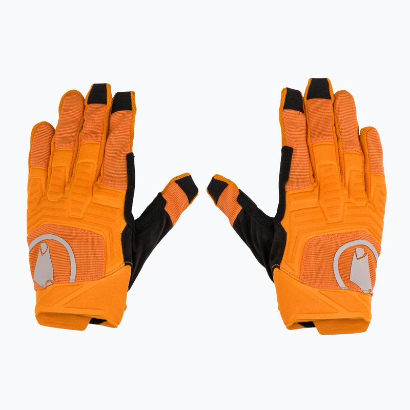 Мъжки велосипедни ръкавици Endura Singletrack II end orange 2