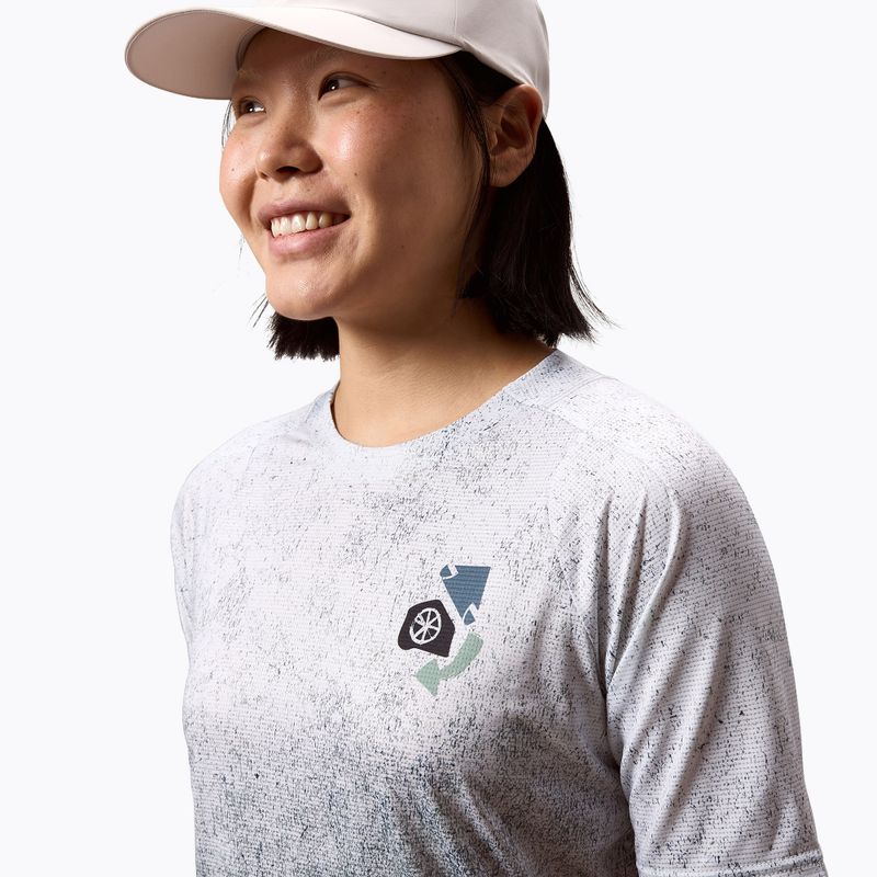 Дамска тениска за колоездене Endura Singletrack Print W aero blue 5