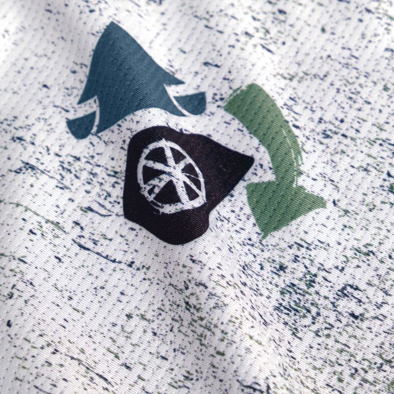 Дамска тениска за колоездене Endura Singletrack Print W aero blue 9