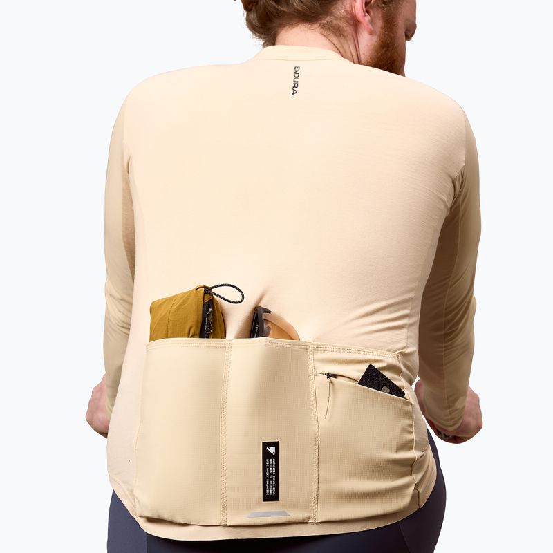 Мъжка блуза с дълъг ръкав за колоездене Endura Alltrack Ride sand 6