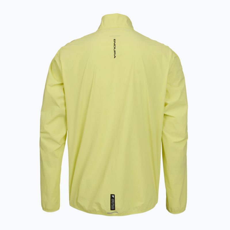 Мъжко яке за колоездене Endura Alltrack Ride Packable Jacket oil seed 2