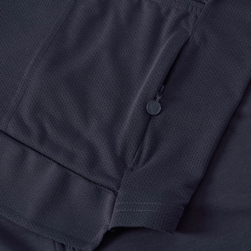 Мъжка тениска за колоездене Endura Loop Zipped carbon grey 10