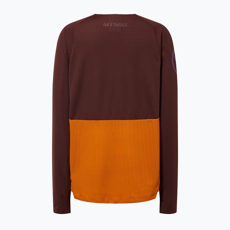 Детска велосипедна блуза с дълъг ръкав Endura MT500 Burner end orange 2