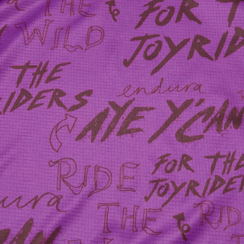 Детска тениска за колоездене Endura Singletrack Core Jr end purple 3