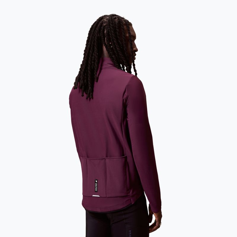 Мъжки суитшърт за колоездене Endura Loop Ride L/S Jersey black cherry 3