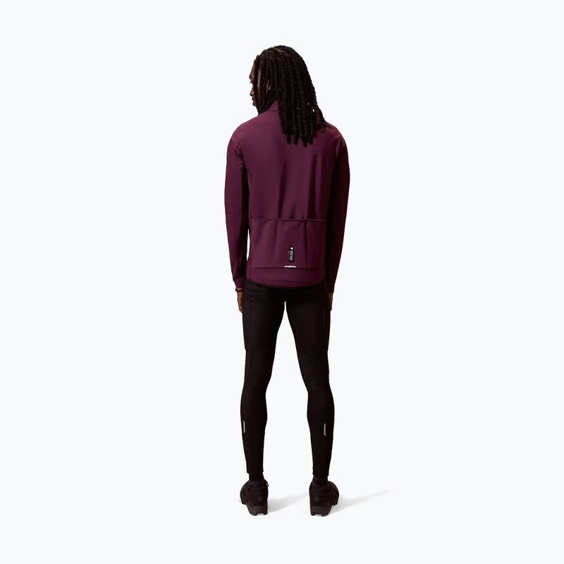 Мъжки суитшърт за колоездене Endura Loop Ride L/S Jersey black cherry 4