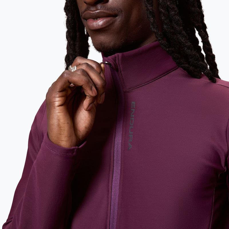 Мъжки суитшърт за колоездене Endura Loop Ride L/S Jersey black cherry 5