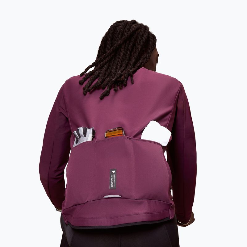 Мъжки суитшърт за колоездене Endura Loop Ride L/S Jersey black cherry 6