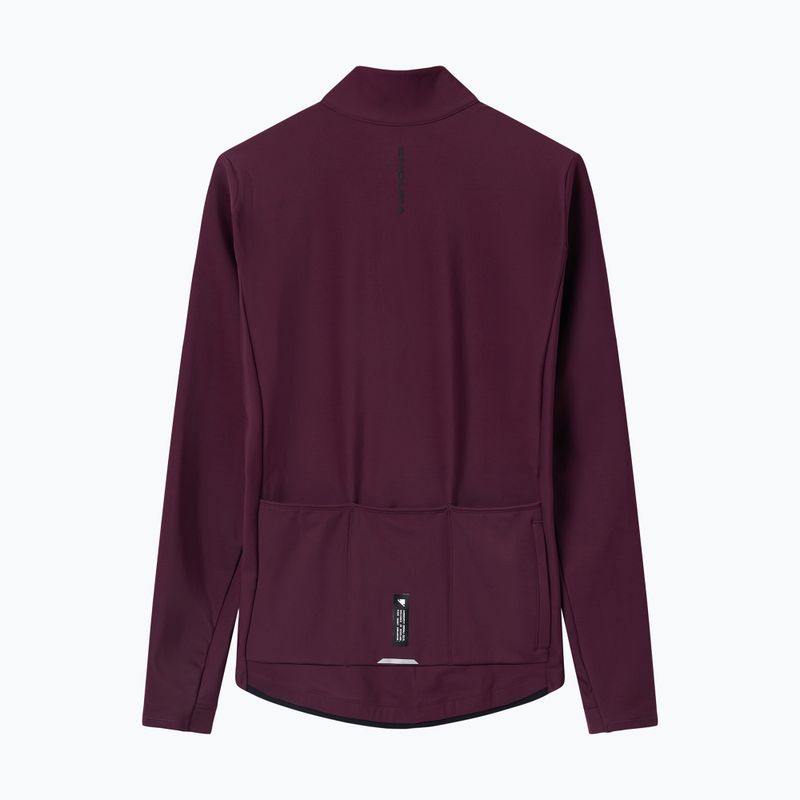 Мъжки суитшърт за колоездене Endura Loop Ride L/S Jersey black cherry 8