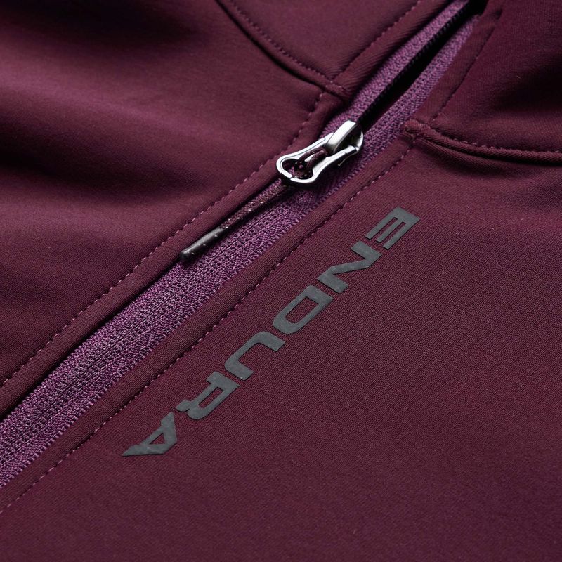 Мъжки суитшърт за колоездене Endura Loop Ride L/S Jersey black cherry 9