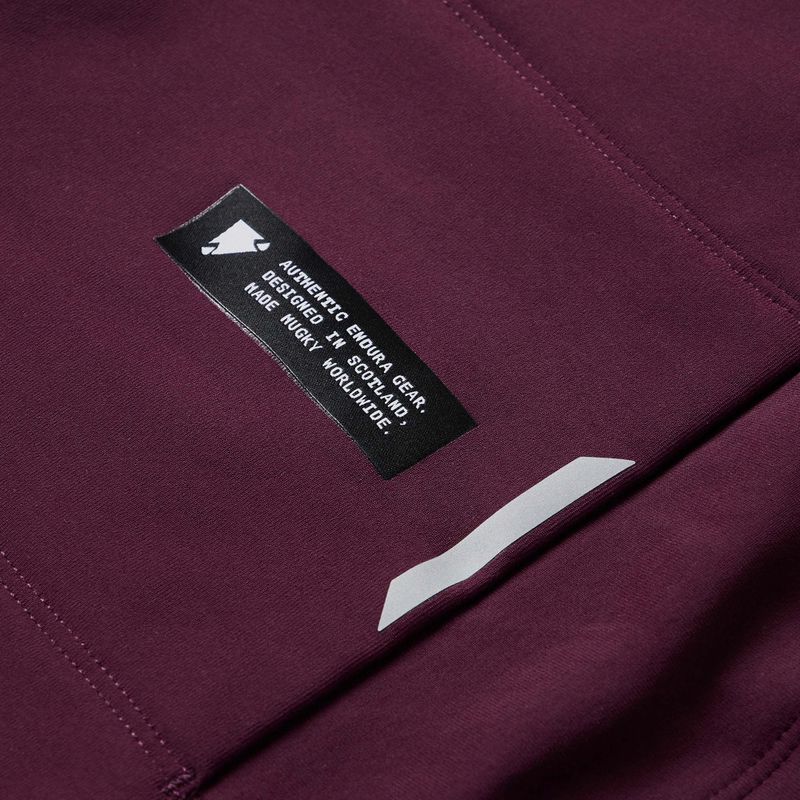 Мъжки суитшърт за колоездене Endura Loop Ride L/S Jersey black cherry 11