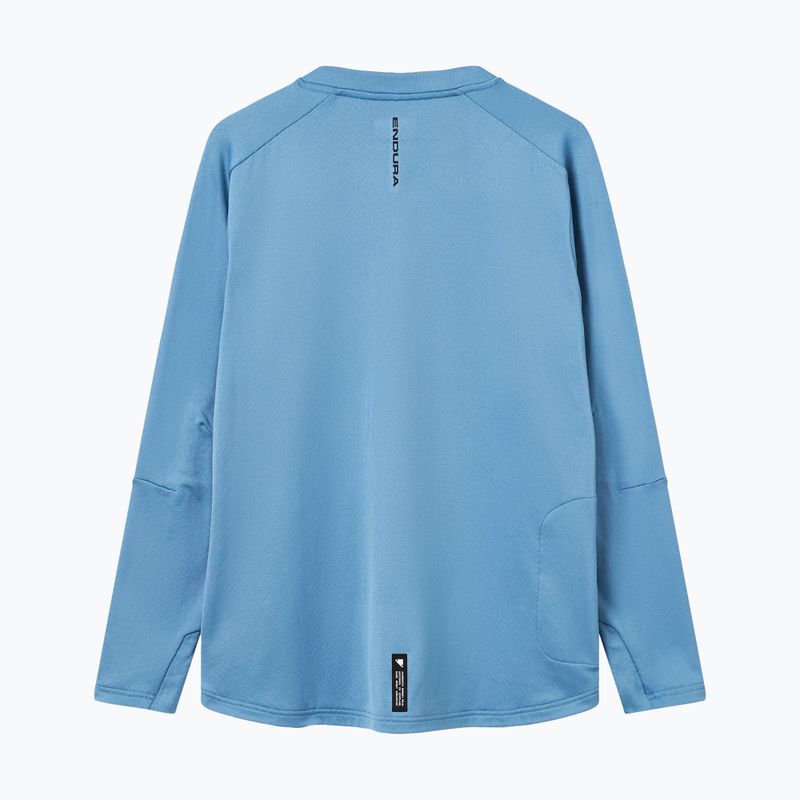 Мъжка велосипедна блуза с дълъг ръкав Endura Alltrack Roam Fleece storm blue 8