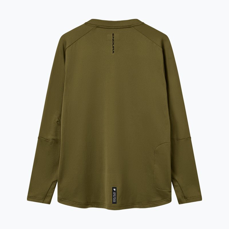 Мъжка велосипедна блуза с дълъг ръкав Endura Alltrack Roam Fleece moss green 8