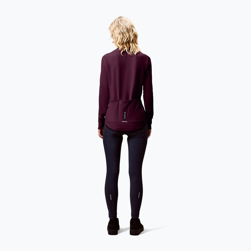 Дамски суитшърт за колоездене Endura Loop Ride L/S Jersey black cherry 4