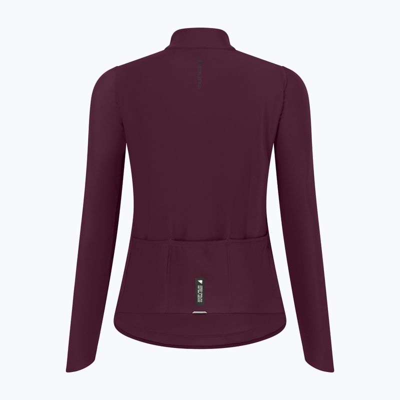 Дамски суитшърт за колоездене Endura Loop Ride L/S Jersey black cherry 8