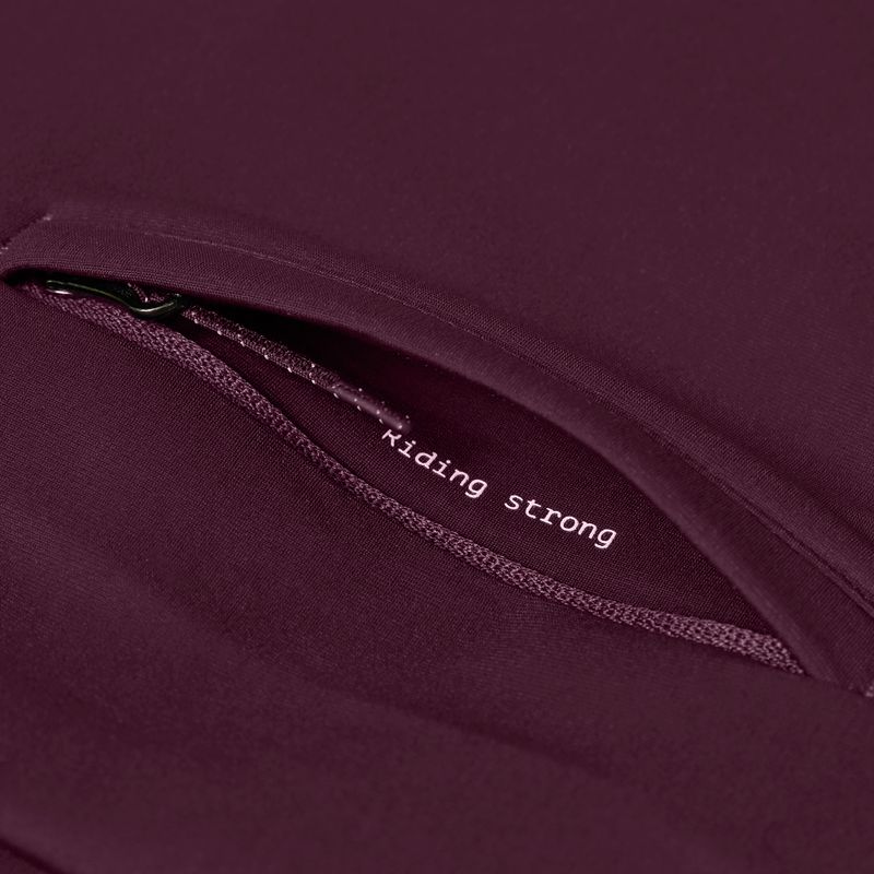 Дамски суитшърт за колоездене Endura Loop Ride L/S Jersey black cherry 9