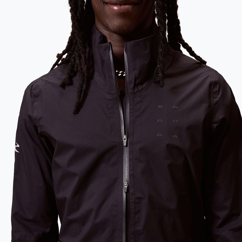 Мъжко яке за колоездене Endura Alltrack Race Cape black reflective rint 5