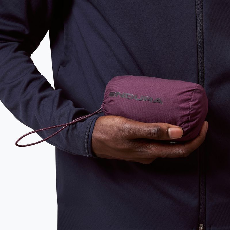 Мъжко яке за колоездене Endura Alltrack Race Cape black cherry 7