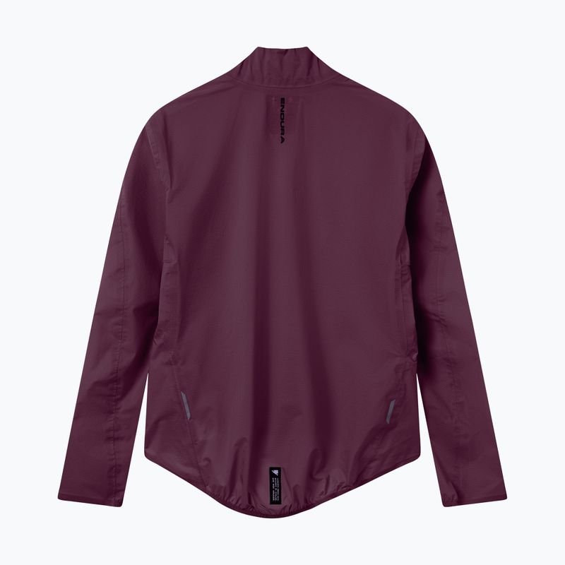 Мъжко яке за колоездене Endura Alltrack Race Cape black cherry 9
