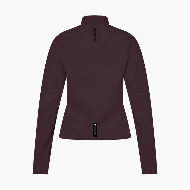 Дамско яке за колоездене Endura Alltrack Race Cape black cherry 9