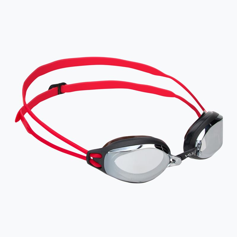 Очила за плуване HUUB Brownlee 2 Custom Air черни/червени