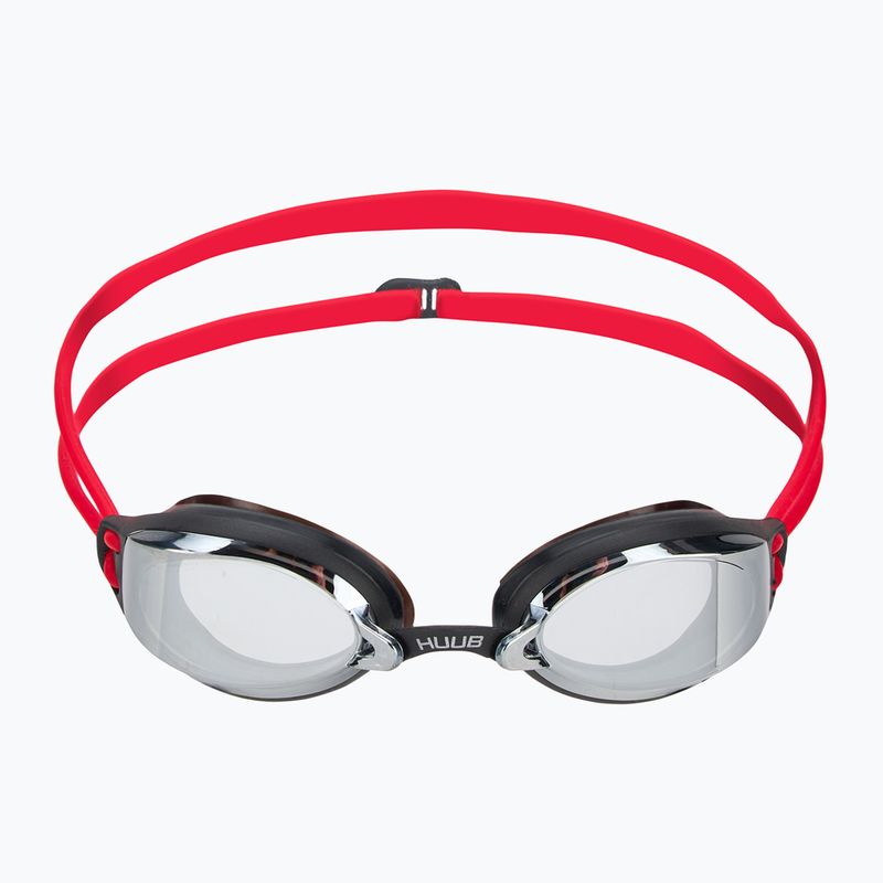 Очила за плуване HUUB Brownlee 2 Custom Air черни/червени 2