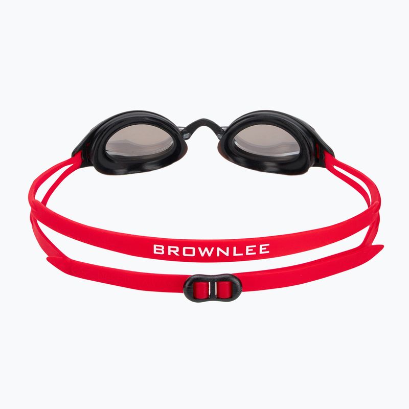 Очила за плуване HUUB Brownlee 2 Custom Air черни/червени 4