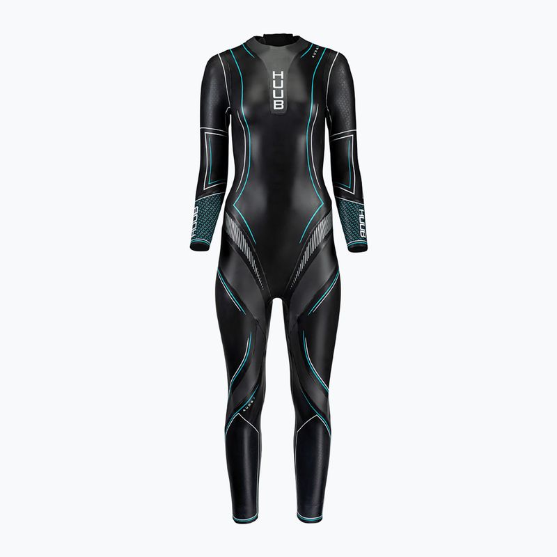 Дамски костюм за триатлон HUUB Aura 2 3:3 black/blue AUR233SBM