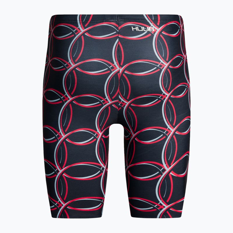 Мъжки бански костюми HUUB Brownlee Jammer Alistair black and red JAMMERALI 2
