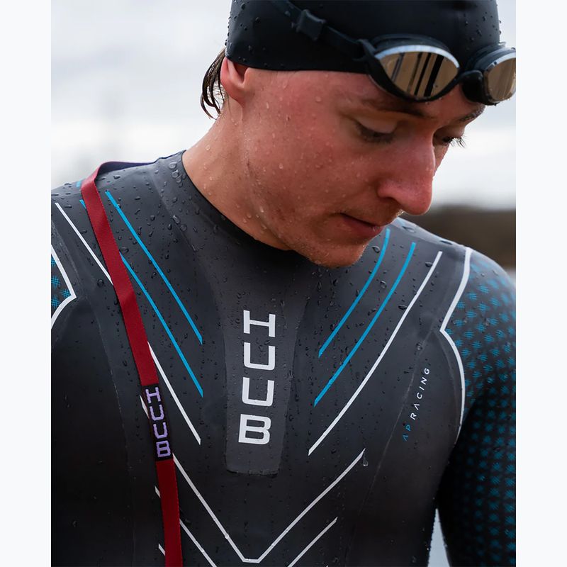 HUUB Мъжка пяна за триатлон Pinnacle NB black/blue 5