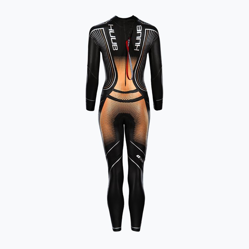 HUUB Дамска пяна за триатлон Agilis 3:3 Black/Orange FRE33CR-M 2