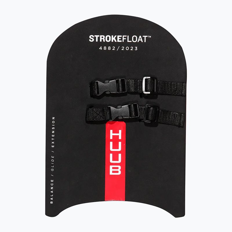 HUUB Swimboard Strokefloat черен/червен