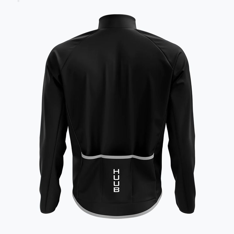 Мъжко яке за колоездене HUUB Eternal Peaks black/red 2