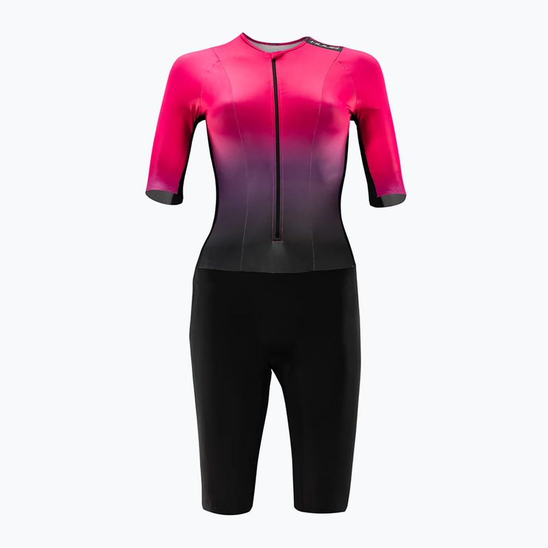 Дамски костюм за триатлон HUUB Collective black/rose fade