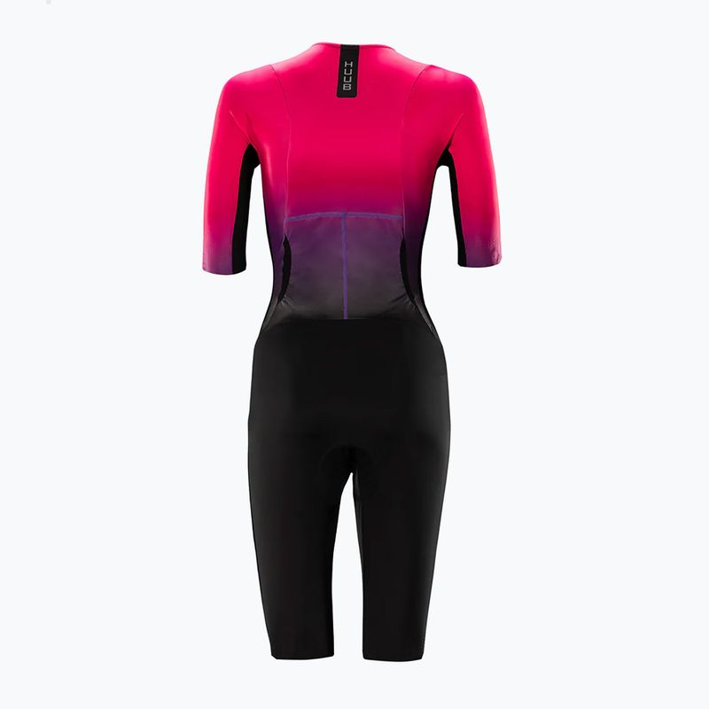 Дамски костюм за триатлон HUUB Collective black/rose fade 2